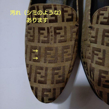 FENDI Shoes Pumps Heel FF Zucca EU 35.5 US 5.5 Authentic