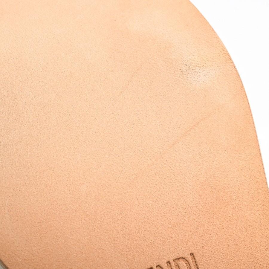 FENDI Short Boots Shoes EU 36.0 US 6.0 White Authentic