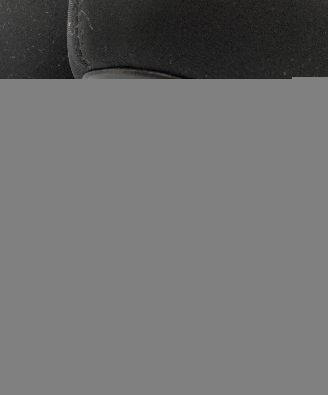 GUCCI Short Boots Shoes Interlocking  EU 37 US 7 Black Authentic