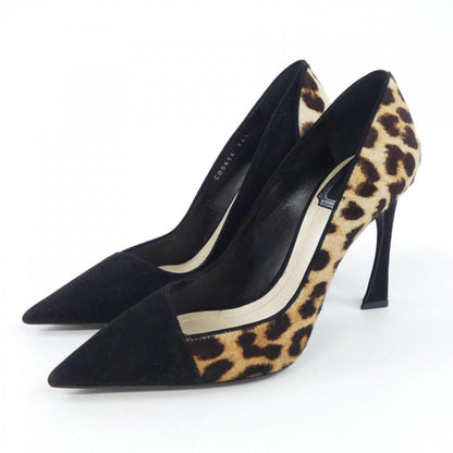 Christian Dior Shoes Pumps Heel EU 36.5 US 6.5 Beige Brown Authentic