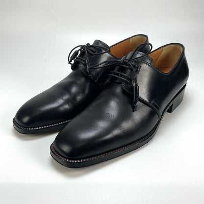 Christian Dior Loafers Dress Shoes EU 37 US 7 Leather Black Authentic