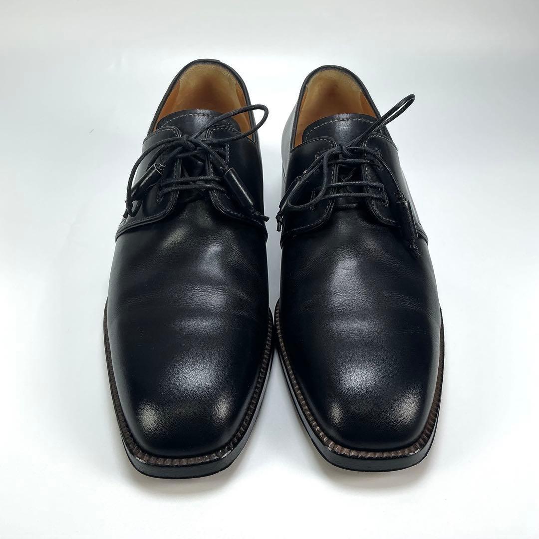 Christian Dior Loafers Dress Shoes EU 37 US 7 Leather Black Authentic