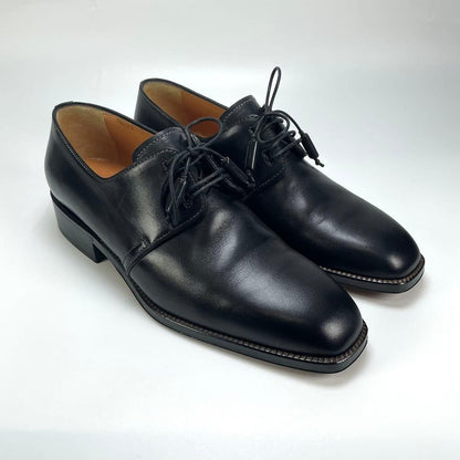 Christian Dior Loafers Dress Shoes EU 37 US 7 Leather Black Authentic