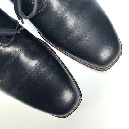 Christian Dior Loafers Dress Shoes EU 37 US 7 Leather Black Authentic