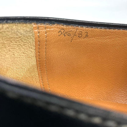 Christian Dior Loafers Dress Shoes EU 37 US 7 Leather Black Authentic