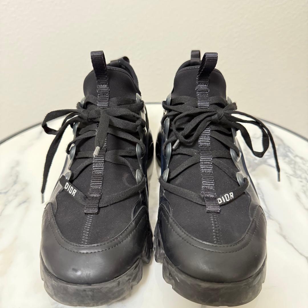 Christian Dior D-Connect Sneakers Shoes EU 37 US 7 Black Authentic