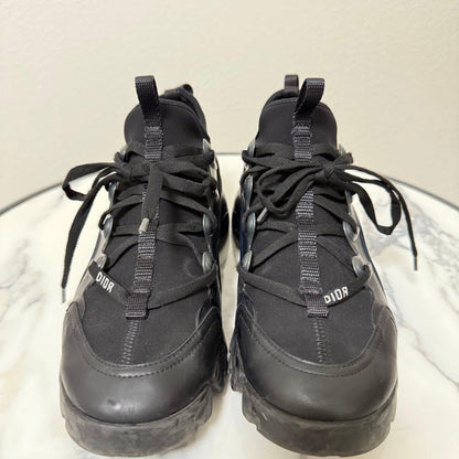 Christian Dior D-Connect Sneakers Shoes EU 37 US 7 Black Authentic