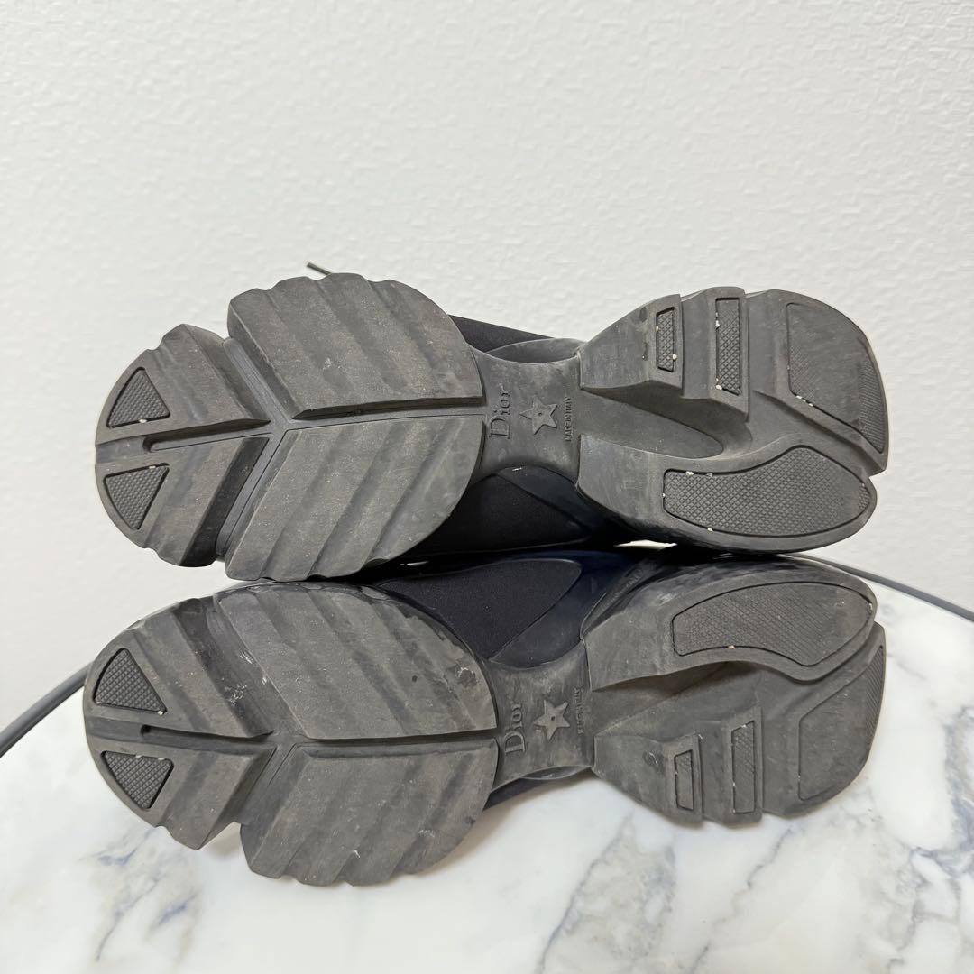 Christian Dior D-Connect Sneakers Shoes EU 37 US 7 Black Authentic