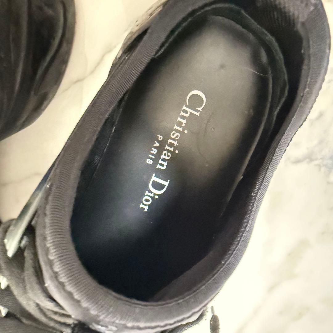 Christian Dior D-Connect Sneakers Shoes EU 37 US 7 Black Authentic