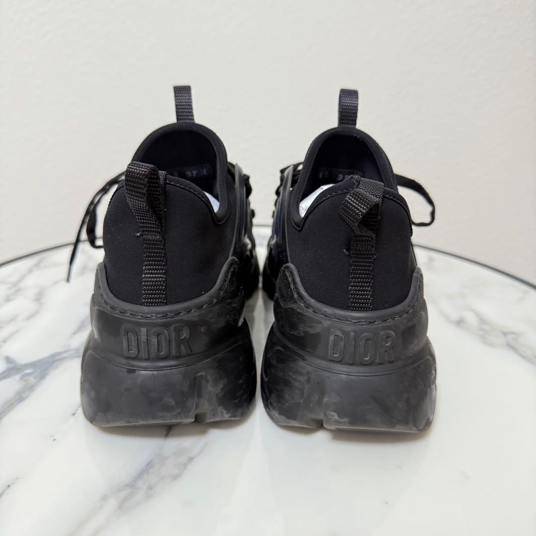 Christian Dior D-Connect Sneakers Shoes EU 37 US 7 Black Authentic