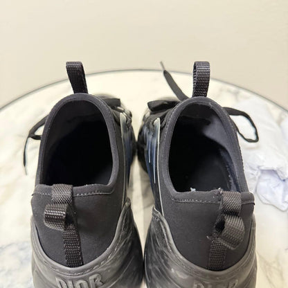 Christian Dior D-Connect Sneakers Shoes EU 37 US 7 Black Authentic