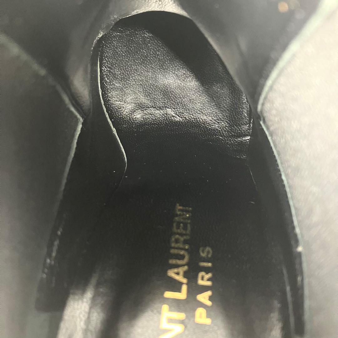 Saint Laurent Paris Short Boots Shoes EU 37 US 7 Leather Suede Cinnamon Caramel