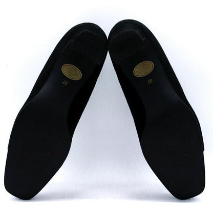 Saint Laurent Shoes Pumps Heel EU 37.0 US 7.0 Black Authentic