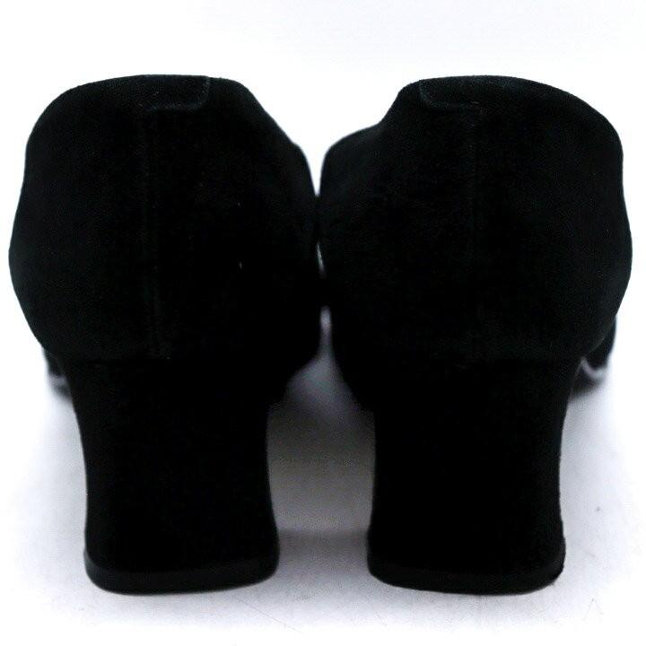 Saint Laurent Shoes Pumps Heel EU 37.0 US 7.0 Black Authentic