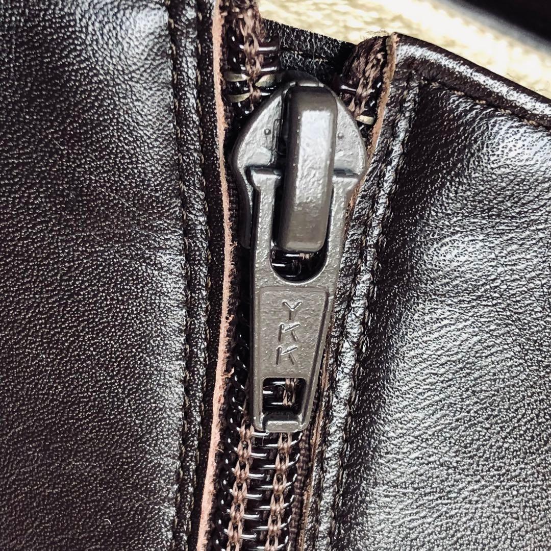 Saint Laurent Short Boots Shoes EU 36.0 US 6.0 Leather Brown Authentic