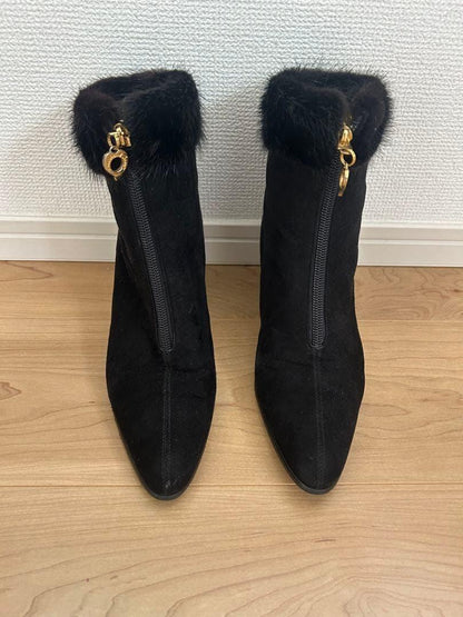 Saint Laurent Short Boots Shoes EU 37 US 7 Authentic