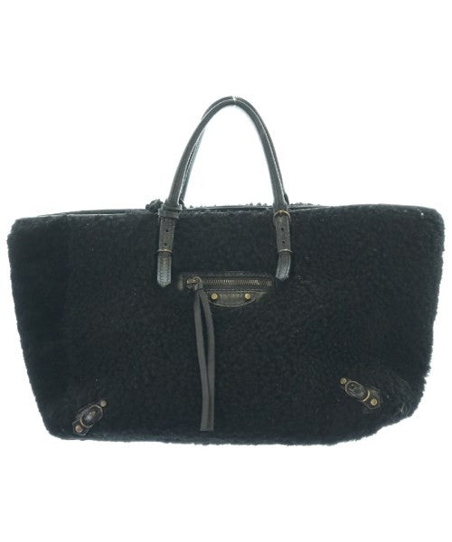 BALENCIAGA Hand Bag Tote Purse Black Authentic