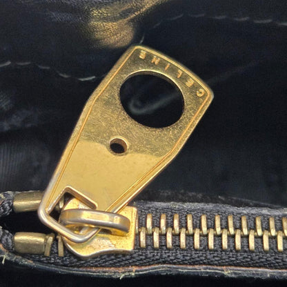 CELINE Hand Bag Tote Purse Boogie Leather Authentic