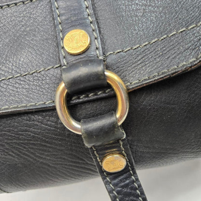 CELINE Hand Bag Tote Purse Boogie Leather Authentic