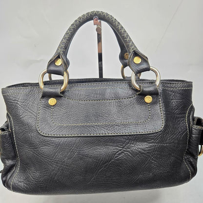 CELINE Hand Bag Tote Purse Boogie Leather Authentic