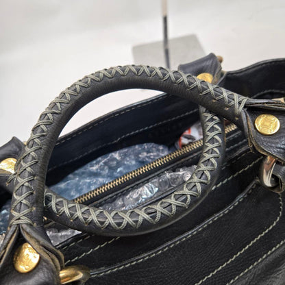 CELINE Hand Bag Tote Purse Boogie Leather Authentic