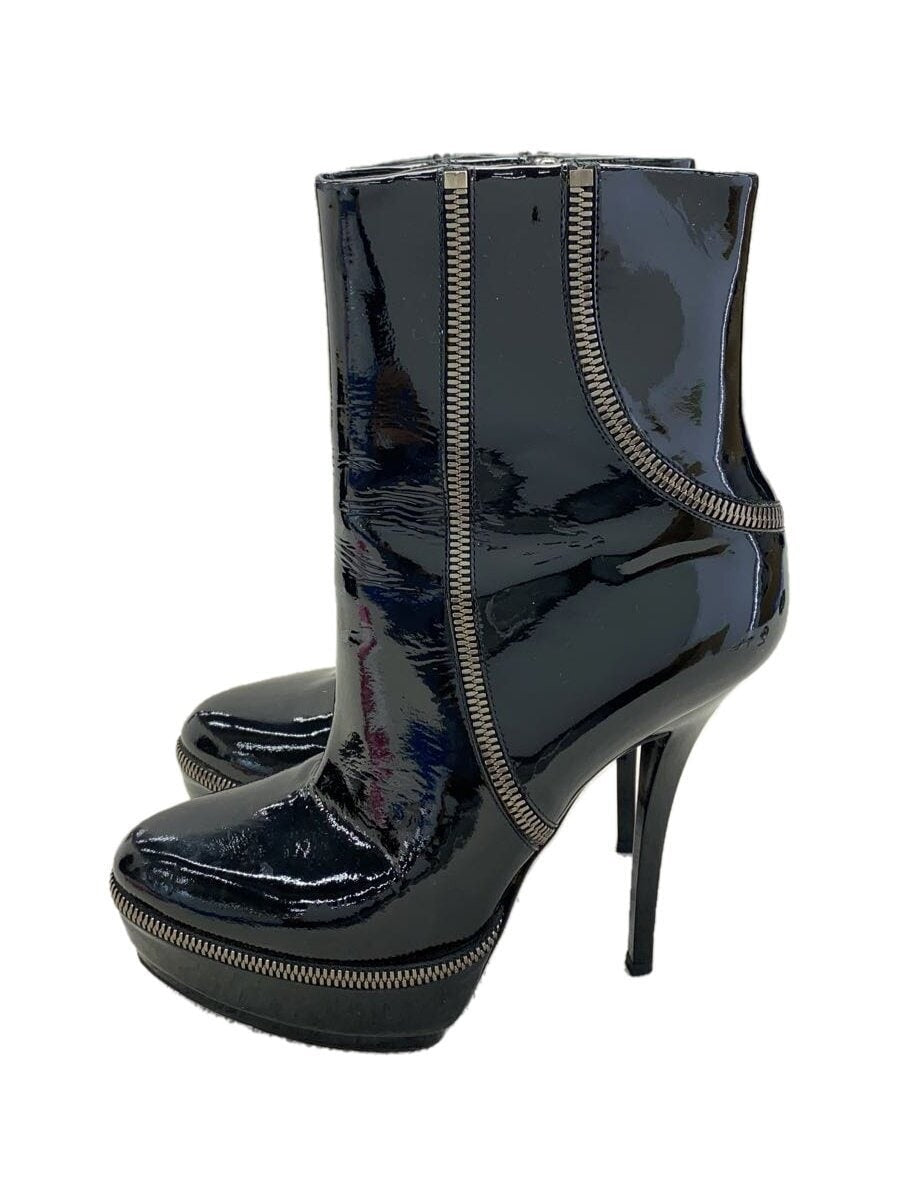 GUCCI side zip Boots Shoes EU 36 US 6 Black Authentic