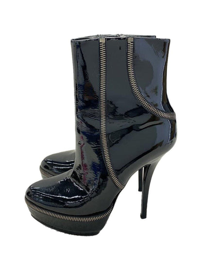 GUCCI side zip Boots Shoes EU 36 US 6 Black Authentic