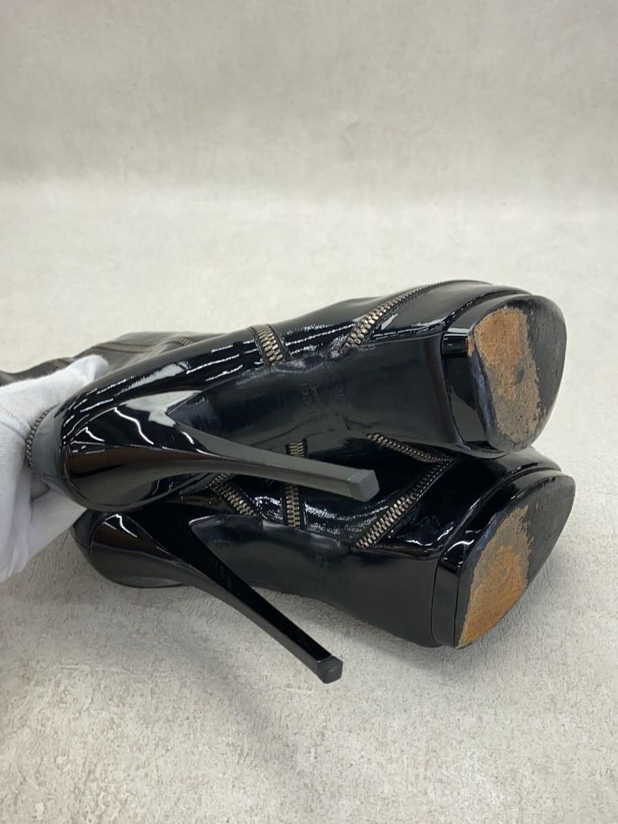 GUCCI side zip Boots Shoes EU 36 US 6 Black Authentic