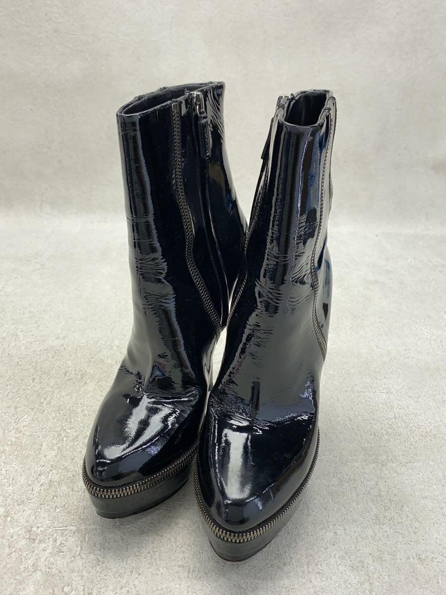 GUCCI side zip Boots Shoes EU 36 US 6 Black Authentic