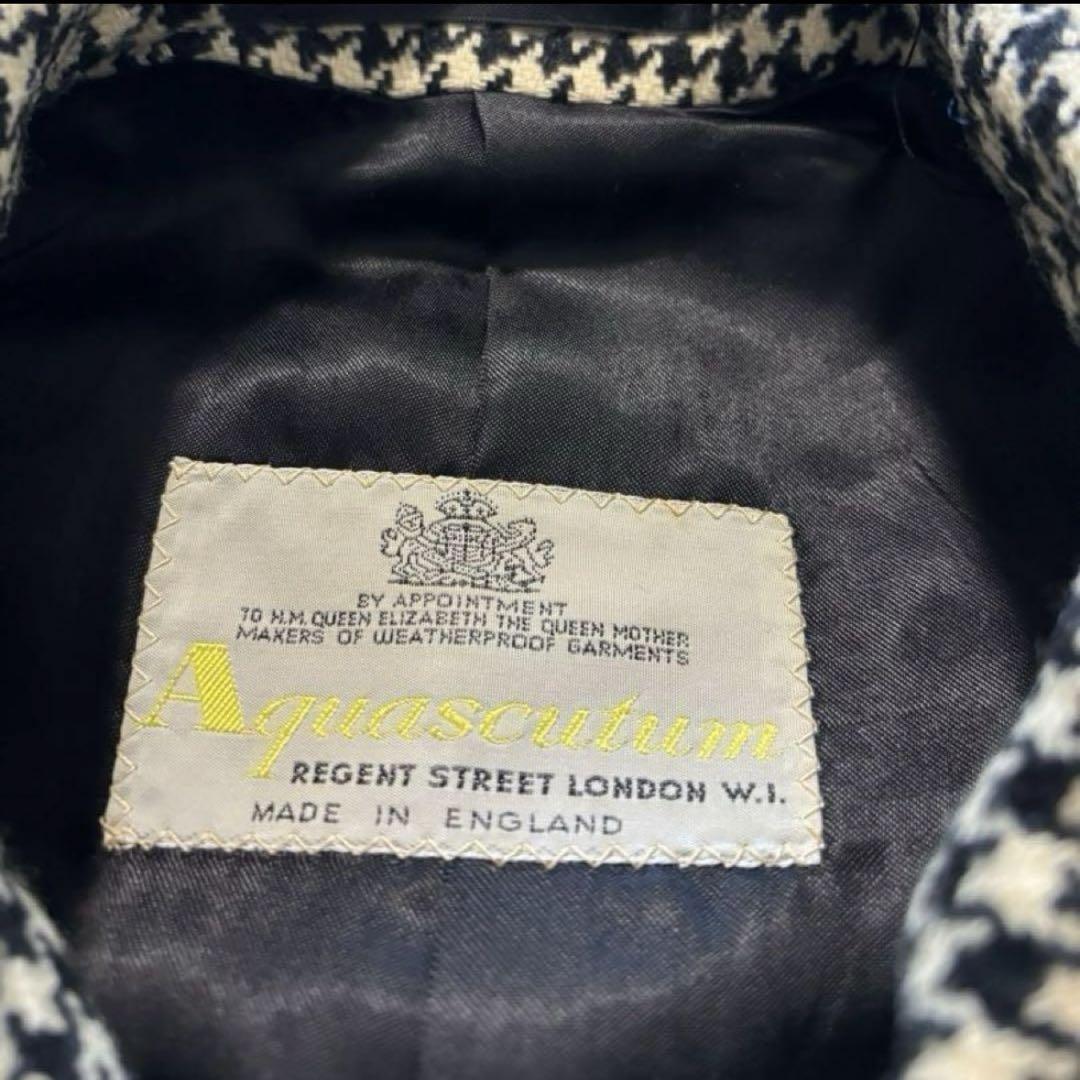 Aquascutum Trench Coat Club Check Asian fit M US size S Authentic