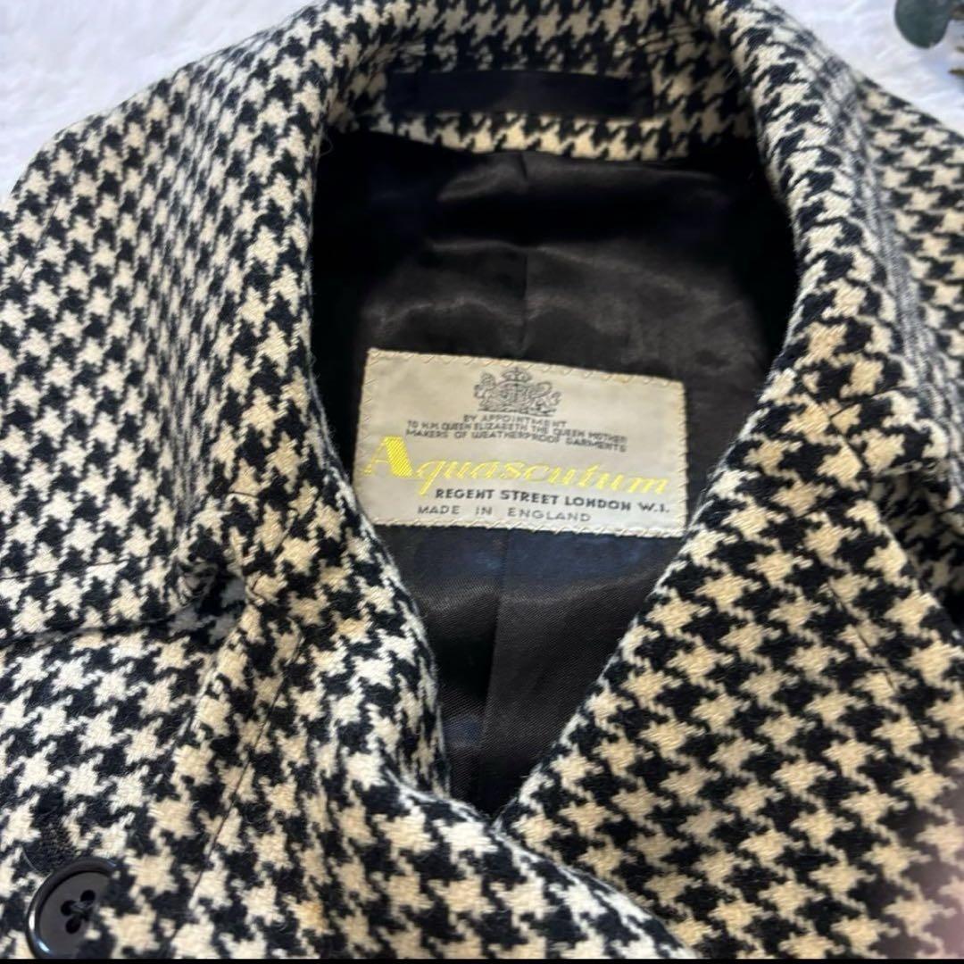 Aquascutum Trench Coat Club Check Asian fit M US size S Authentic