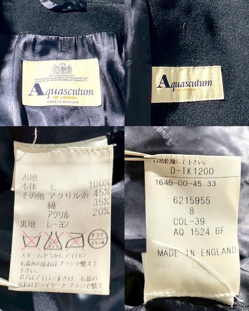 Aquascutum P Coat Asian fit M US size S Authentic