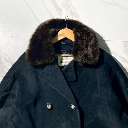 Aquascutum P Coat Asian fit M US size S Authentic