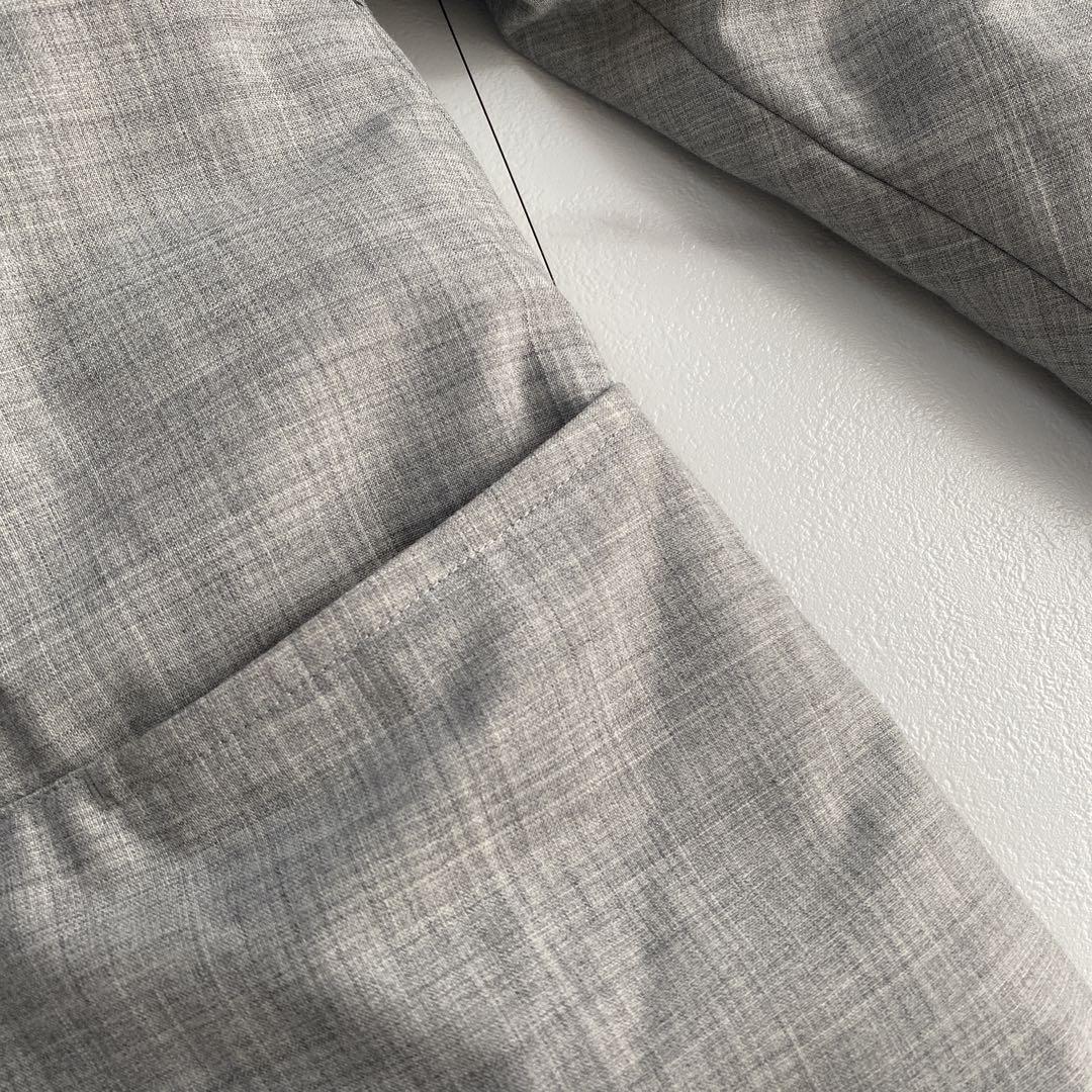 Aquascutum reversible down Coat Jacket Asian fit L US size M Gray Black Auth