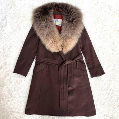 Aquascutum Long Coat Asian fit L US size M Authentic