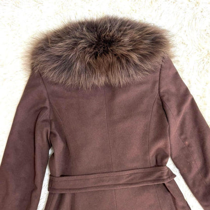 Aquascutum Long Coat Asian fit L US size M Authentic