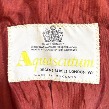 Aquascutum Long Coat Asian fit L US size M Authentic