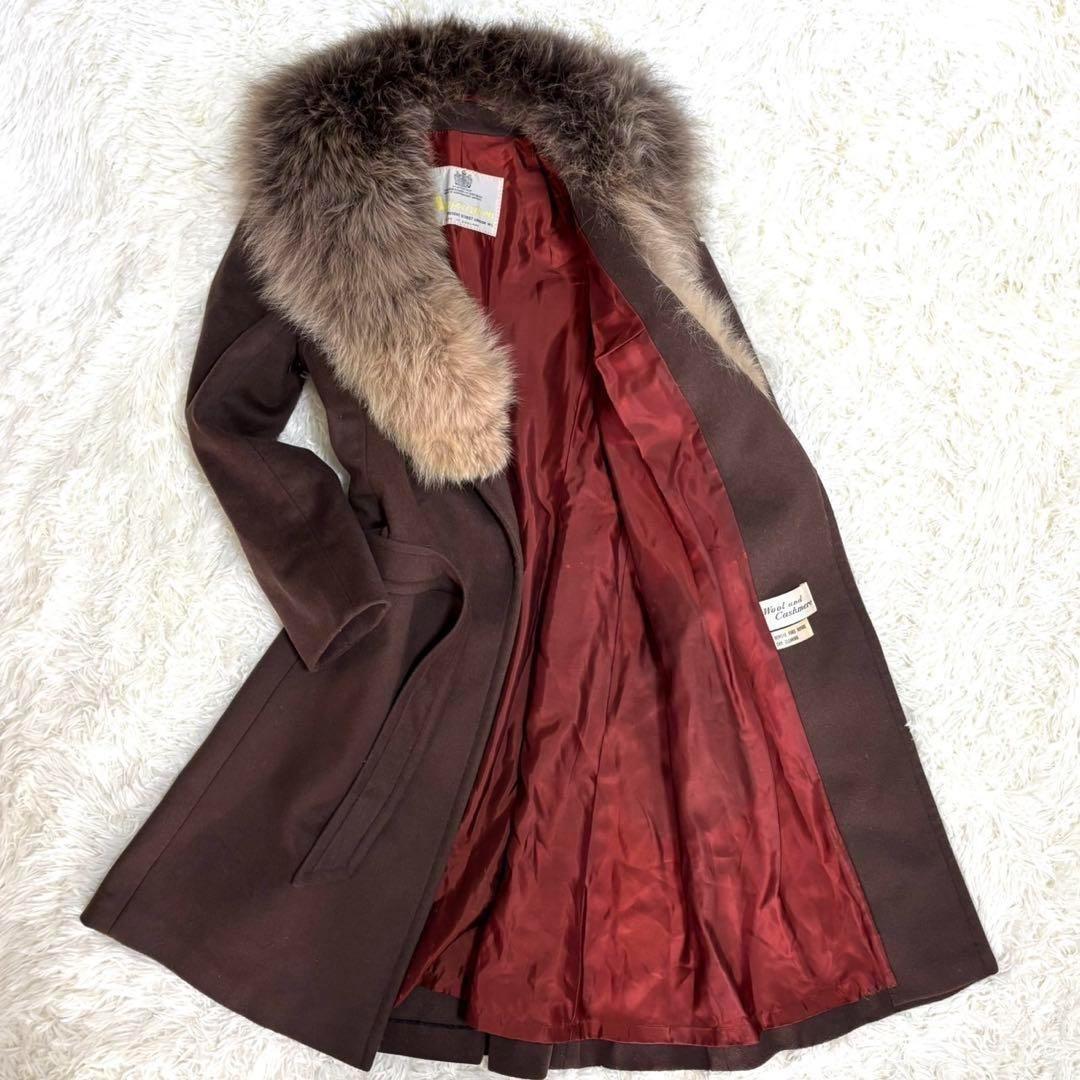 Aquascutum Long Coat Asian fit L US size M Authentic