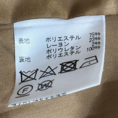 Aquascutum Long Coat Asian fit M US size S Brown Camel Authentic