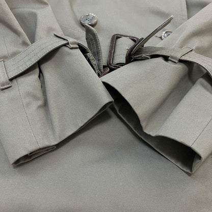 Aquascutum Trench Coat Club Check Asian fit M US size S Khaki Authentic