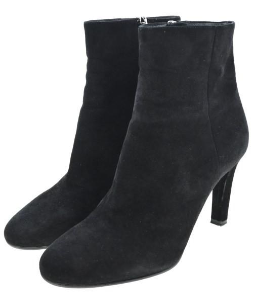 PRADA Short Boots Shoes EU 36 US 6 Black Authentic