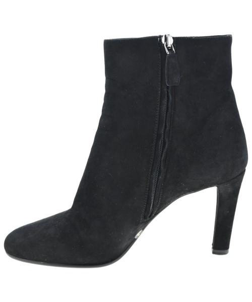 PRADA Short Boots Shoes EU 36 US 6 Black Authentic