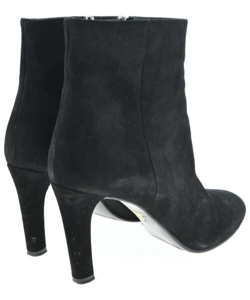 PRADA Short Boots Shoes EU 36 US 6 Black Authentic