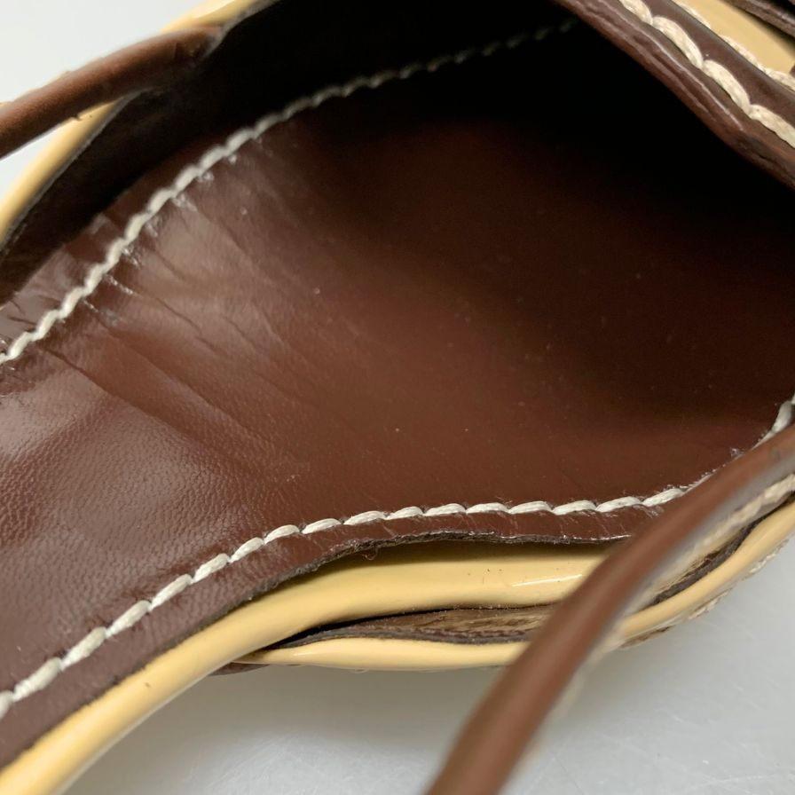 PRADA Shoes Pumps Heel EU 36 US 6 Beige Authentic