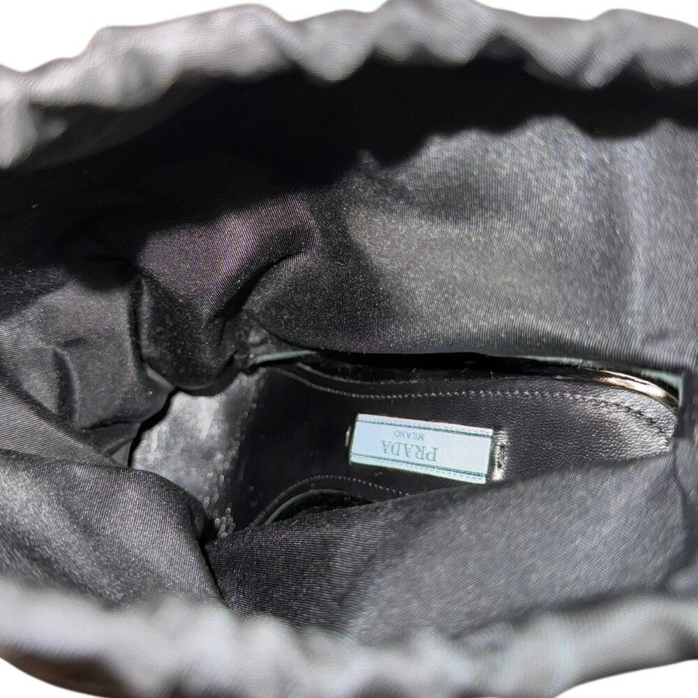 PRADA Short Boots Shoes EU 36 US 6 Patent Leather Nylon Black Authentic