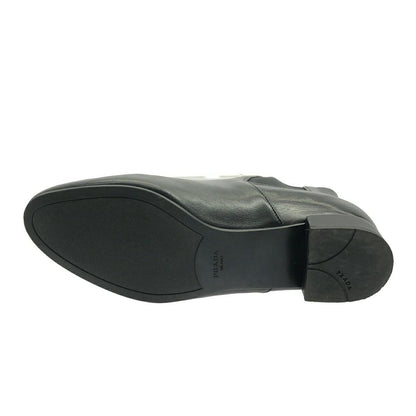 PRADA Short Boots Shoes EU 36.5 US 6.5 Black Authentic