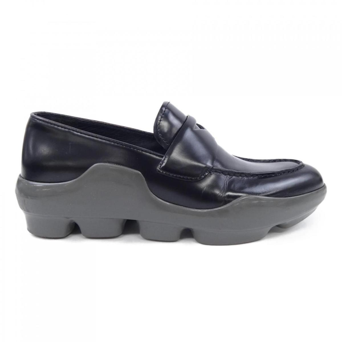 PRADA Sneakers Shoes Low-Cut EU 35.5 US 5.5 Black Authentic