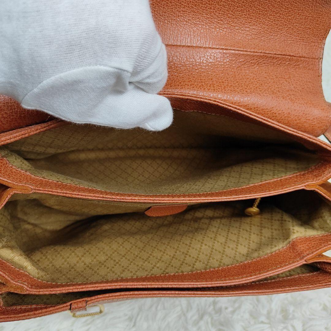 GUCCI Shoulder Bag Purse Suede Leather Authentic