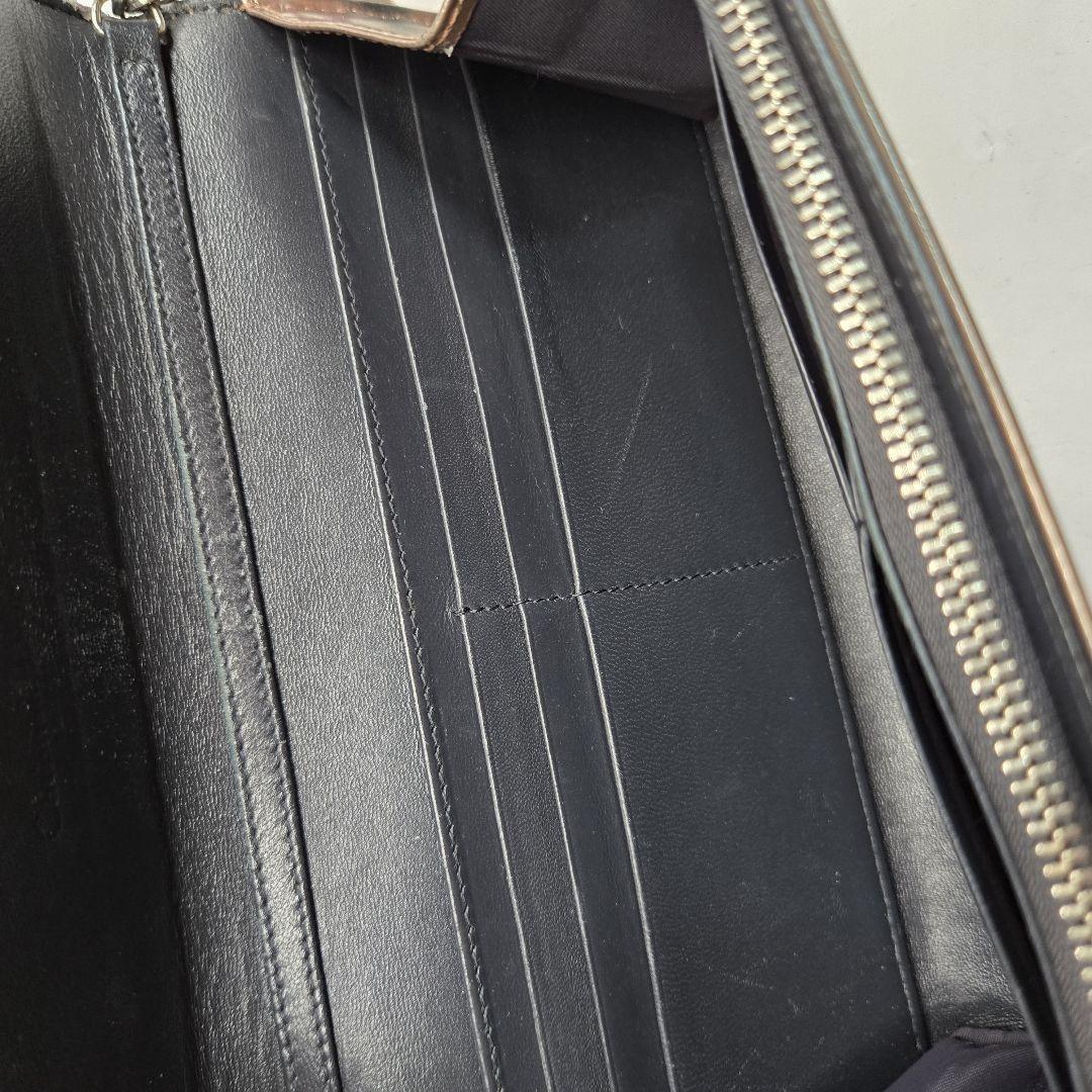 Christian Dior Shoulder Clutch Bag Second Bag Chain Cannage Authentic