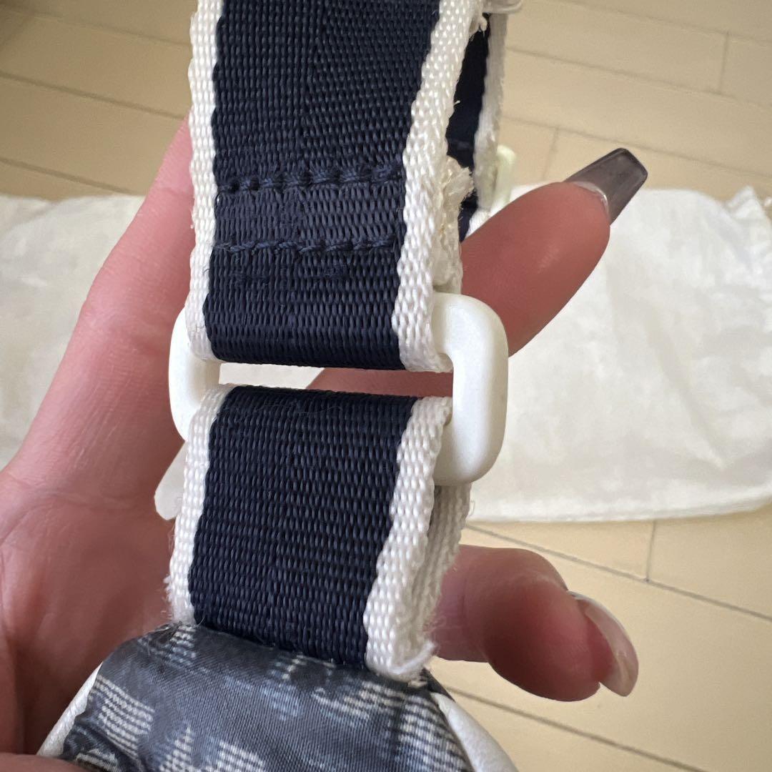 Christian Dior Shoulder Bag Purse Trotter No.2 Navy Authentic